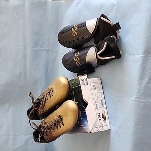 DSG Cleats Black and Gold